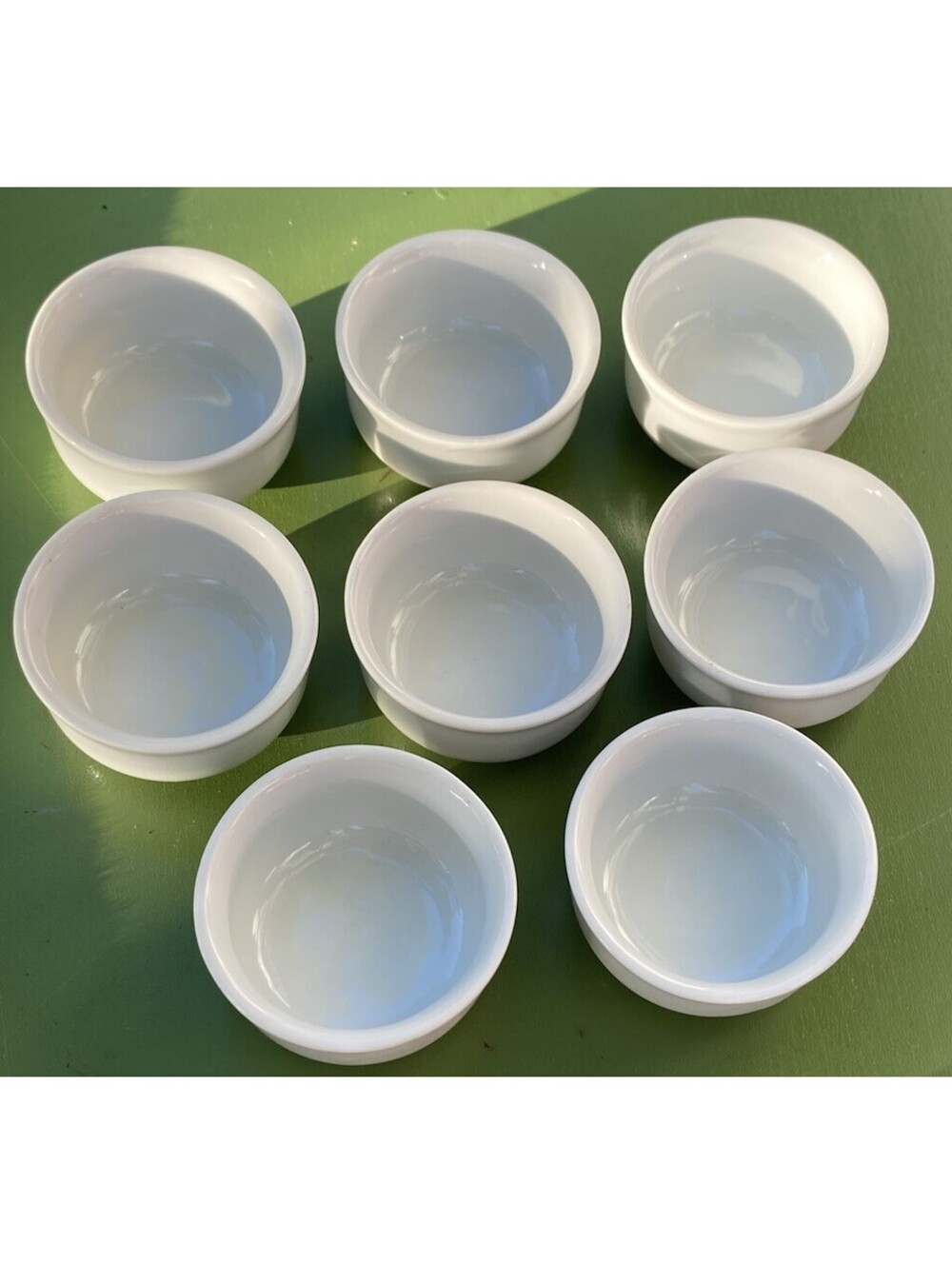 Set Of 8 Sauce Dishes Or Ceramic Dipping Bowls Or Small Sauce Dishes 2” Japan